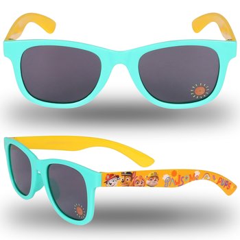 Psi Patrol Zielono- żółte chłopięce okulary przeciwsłoneczne UV 400 - Nickelodeon