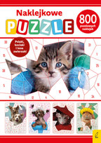 Psiaki, kociaki i inne zwierzaki. Naklejkowe puzzle