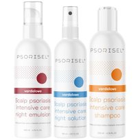 Psorisel, Zestaw Na Łuszczycę Skóry Głowy, 3 szt.