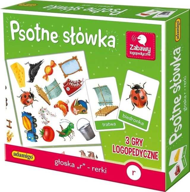 Psotne Słówka, gra edukacyjna, Adamigo