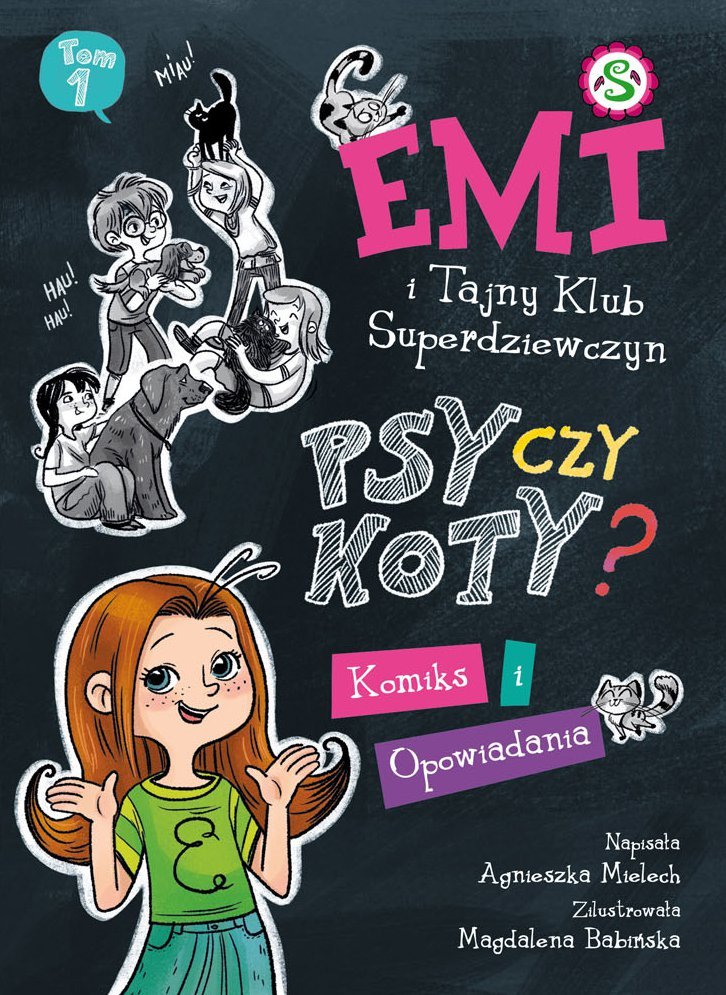 Psy czy koty? Emi i Tajny Klub Superdziewczyn - ebook PDF
