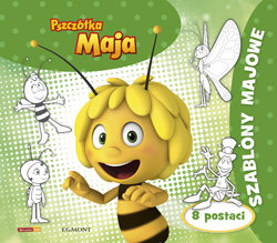Pszczółka Maja. Szablony Majowe - Kaczan-Borowska Katarzyna