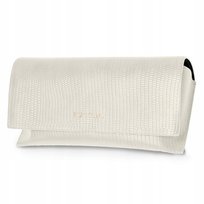 PUCCINI Etui Na Okulary Miękkie Skóra Ekologiczna Futerał Beżowe ET25042-6B PUCCINI