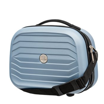 Puccini, Kufer twardy, Santorini, ABSQM08 7, niebieski - PUCCINI