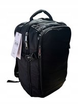 Puccini Plecak z kieszenią na laptopa 15,6” 23L czarny PUCCINI