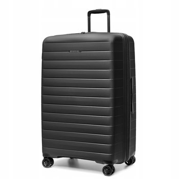 PUCCINI Walizka Duża Podróżna z Poszerzeniem Polipropylen Czarna PP028A-1 - PUCCINI