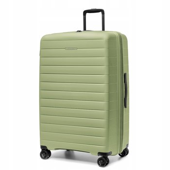 PUCCINI Walizka Duża Podróżna z Poszerzeniem Polipropylen Zielona PP028A-5 - PUCCINI