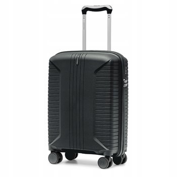 PUCCINI Walizka Kabinowa Podróżna Na Kółkach PP Twarda Czarna PP027C-1 - PUCCINI