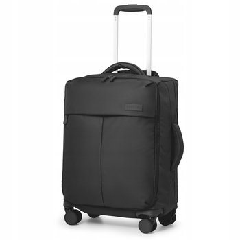 PUCCINI Walizka Podróżna Kabinowa Miękka Na Kółkach Nylon EM50251C-1 Czarna - PUCCINI