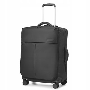 PUCCINI Walizka Podróżna Średnia Miękka Materiałowa Nylon EM50251B-1 Czarna - PUCCINI