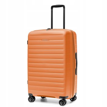 PUCCINI Walizka Średnia Podróżna Poszerzenie PP Pomarańczowa PP028B-9 - PUCCINI