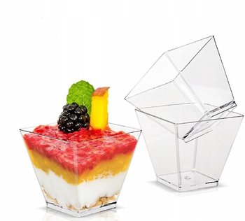 PUCHAREK POJEMNIK 120ML 50 SZT MINI DESERY monoporcje - Inna marka