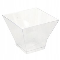Pucharki Do Deserów Mini Piramidki Na Słodki Stół 90 Ml 25 Sztuk