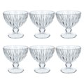 Pucharki szklane do lodów deserów zestaw 6 sztuk 280 ml Altom Design Venus - Altom