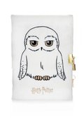 Puchaty Pamiętnik na kłódkę Harry Potter Sowa Hedwiga 80k w linie Notes A5 - Pyramid Posters
