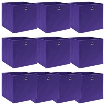 Pudełka do przechowywania, 32x32x32 cm, fioletowe - Zakito Europe