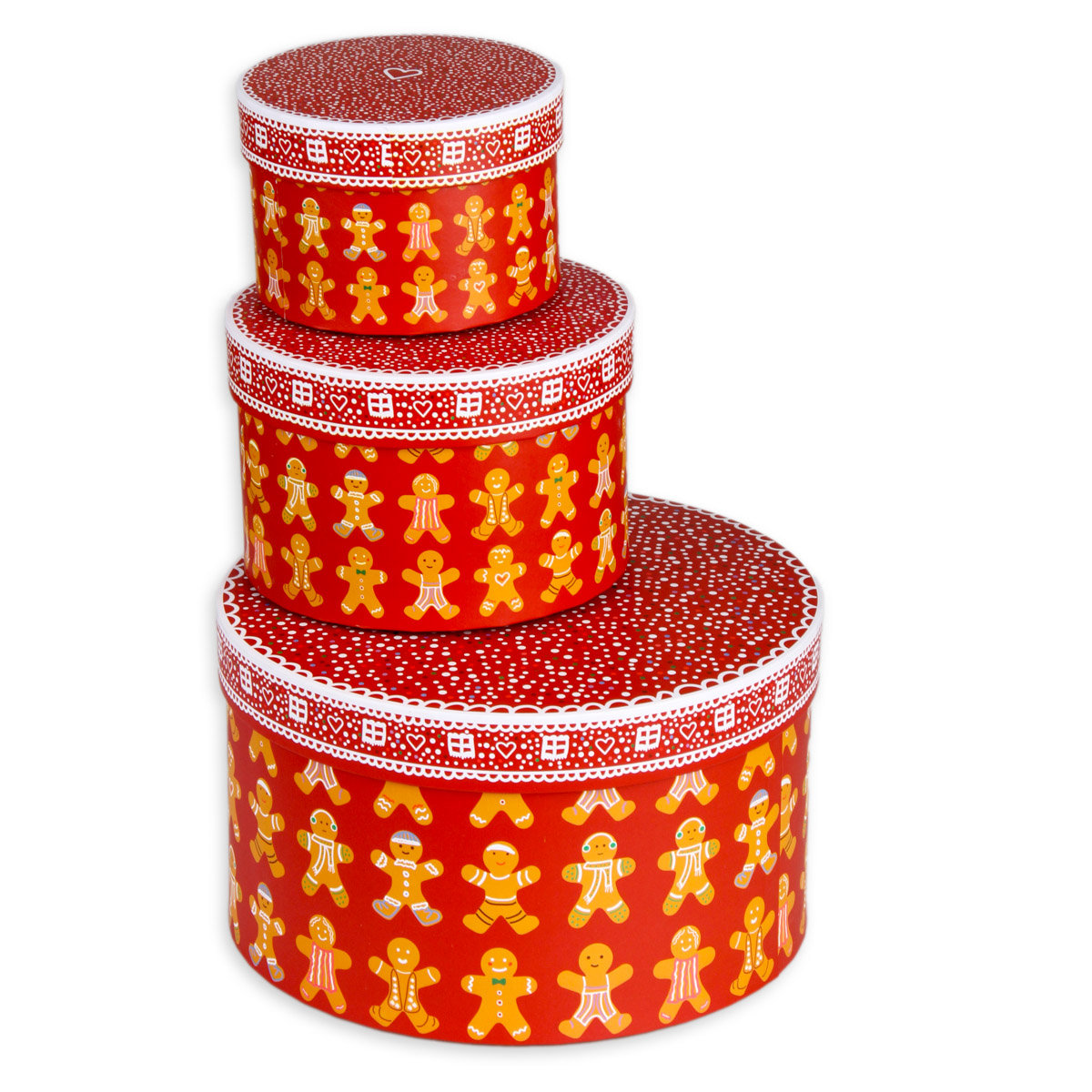 Pudełka Prezentowe, Xmas Joy, Okrągłe, Piernik, Zestaw, 3 szt. - Empik ... Pudełka Prezentowe, Xmas Joy, Okrągłe, Piernik, Zestaw, 3 szt. - Empik ...