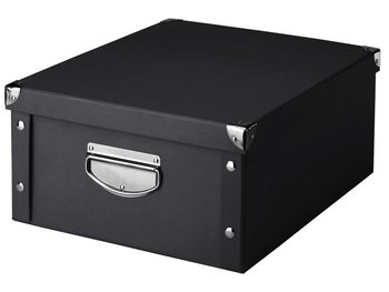 Pudełko do przechowywania ZELLER, czarne, 40x33x17 cm - Zeller