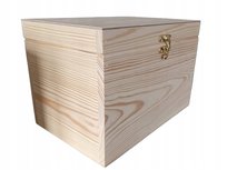 Pudełko drewniane zamykane 30x20x18 cm Pine Wood Design