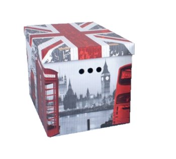 Pudełko kartonowe ozdobne dekoracyjne do pokoju salonu Londyn XL - Inny producent