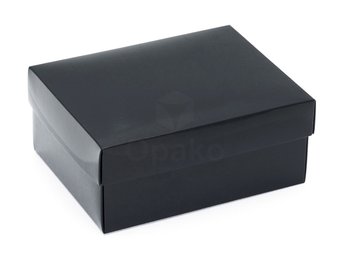 Pudełko laminowane, czarne, 25x18x7 cm - Neopak