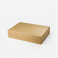 Pudełko Magnetyczne A4 Kraftowe 330x255x70 mm - Opakowanie Premium Neopak