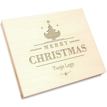 Pudełko "Merry Christmas" na czekoladki Merci - MAYA - Maya