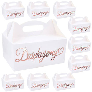 Pudełko Na Ciasto Dla Gości Podziękowania Dekoracyjne Pudełeczko Na Ślub - Inna marka