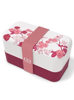 Pudełko na lunch Monbento MB Original The Bento Box - graphic magnolia - Monbento