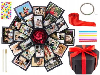 Pudełko Niespodzianka DIY - Exploding Box do Samodzielnego Złożenia - Inny producent