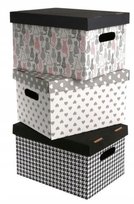 Pudełko ozdobne do przechowywania Eko 35x26x21 cm