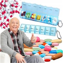 Pudełko Pojemnik Na Leki Tabletki Kasetka Organizer Podróżny 7 Dni Realne Ceny