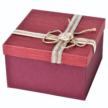 Pudełko prezentowe 23 x 23 x 14 cm RED VILLA ITALIA