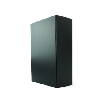 Pudełko prezentowe magnetyczne składane 35 x 25 x 11 cm EASYBOX czarny struktura - Temi Trade