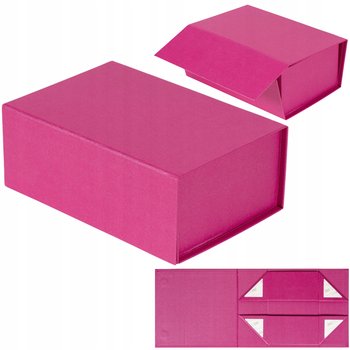 Pudełko prezentowe magnetyczne składane 42 x 32 x 14 cm EASYBOX Plus Magenta - Temi Trade