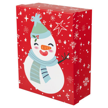 Pudełko Prezentowe, Santa's Factory, Bałwan, Romziar L - Empik