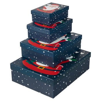 Pudełko Prezentowe, Santa's Factory, Mikołaj, Rozmiar XL - Empik