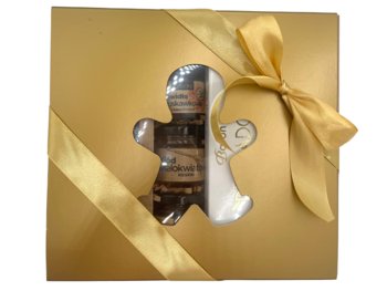Pudełko Prezentowe Złote Delicadore Piernik Święta Amd Gifts