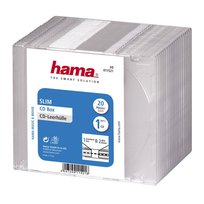 Pudełko Slim na płyty CD, 20 szt. Hama, transparentne