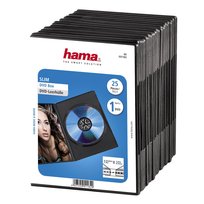 Pudełko Slim na płyty DVD, 25 szt. Hama, czarne