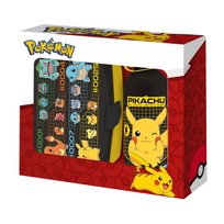 Pudełko śniadaniowe, Zestaw Lunch Box Pikachu i Butelka Pokémon 500 ml