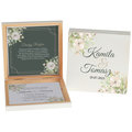 Pudełko Zaproszenie Dla Rodziców Ślub S Zielone Z2 - Inna marka