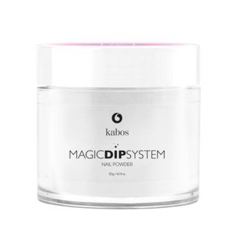 Puder do manicure tytanowego Magic Dip System 01 Clear 20g KABOS - KABOS