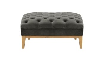 Pufa Chesterfield Modern Wood-Velluto 19 - SLF24