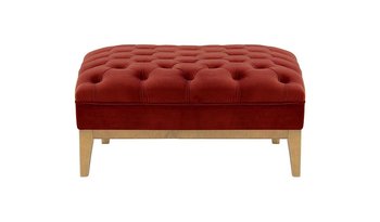 Pufa Chesterfield Modern Wood-Velluto 7 - SLF24