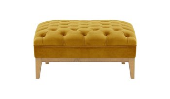 Pufa Chesterfield Modern Wood-Velluto 8 - SLF24