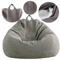 Pufa Worek Sako Siedzisko Pufa do Siedzenia 250L AD.CON EKO Ciemnoszara