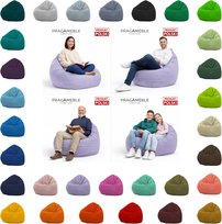PUFA worek sako XXXL – KOMFORT PREMIUM DO DOMU I OGRODU