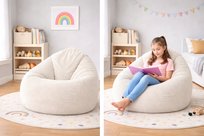 PUFA worek sako XXXXL – KOMFORT, POKOCHASZ OD PIERWSZEGO DOTYKU sztruks