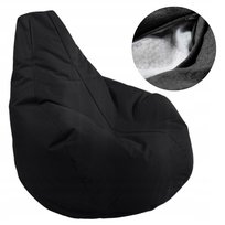 Pufa Worek Siedzisko Pufa do Siedzenia Gamer Indoor 300L AD.CON EPS Czarna